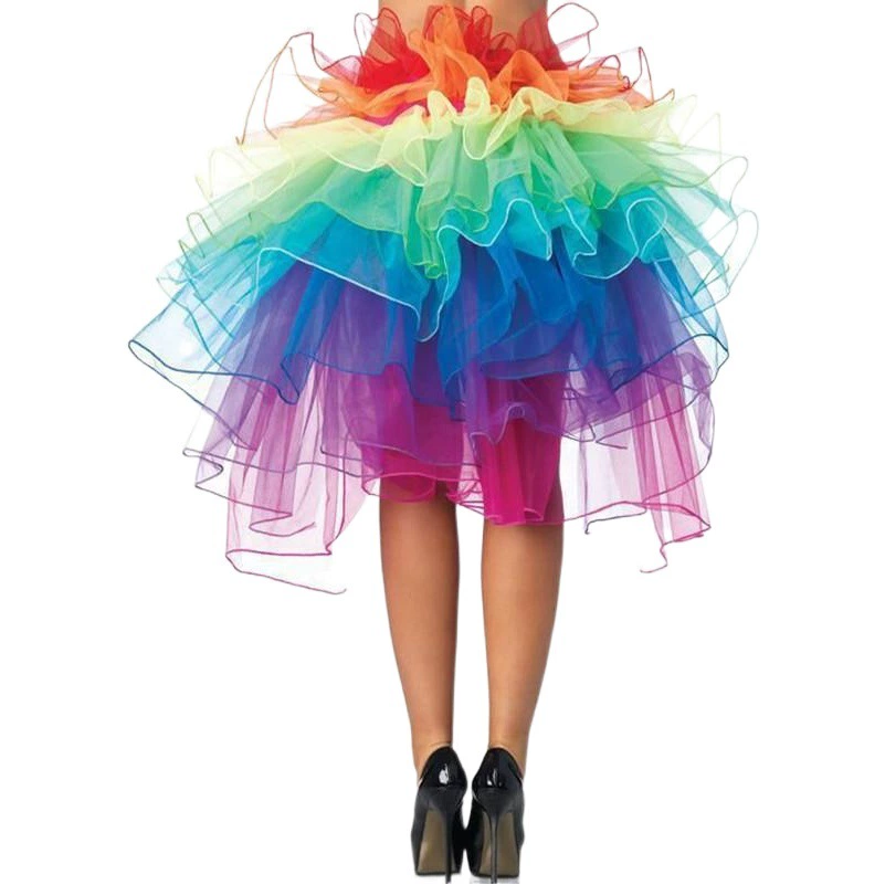 Трансграничная Внешняя торговля для взрослых Европейское и американское секс-нижнее белье сумка юбка Радужный хвост юбка кружевная красочная юбка поддержка