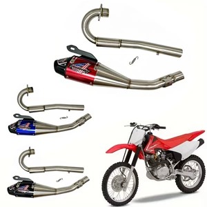 Honda CRF230F CRF150F motosiklet səs sistemi, tam paslanmayan polad
