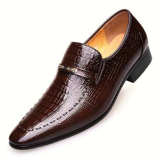 M 53236 Pointed Toe Leather Shoes ��ʿƤЬ ���R�d�羳�W����
