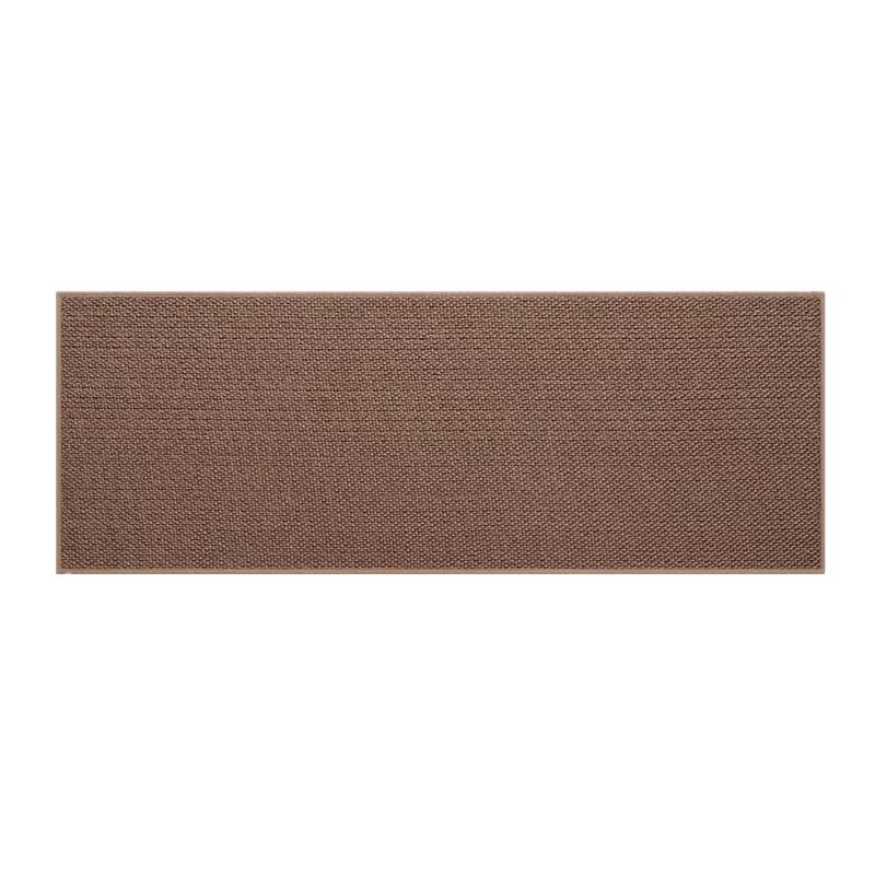 Cocina de lino transfronteriza esterilla antideslizante a prueba de aceite sin lavable esterilla larga limpiable esterilla de puerta resistente a la suciedad esterilla de absorción de agua