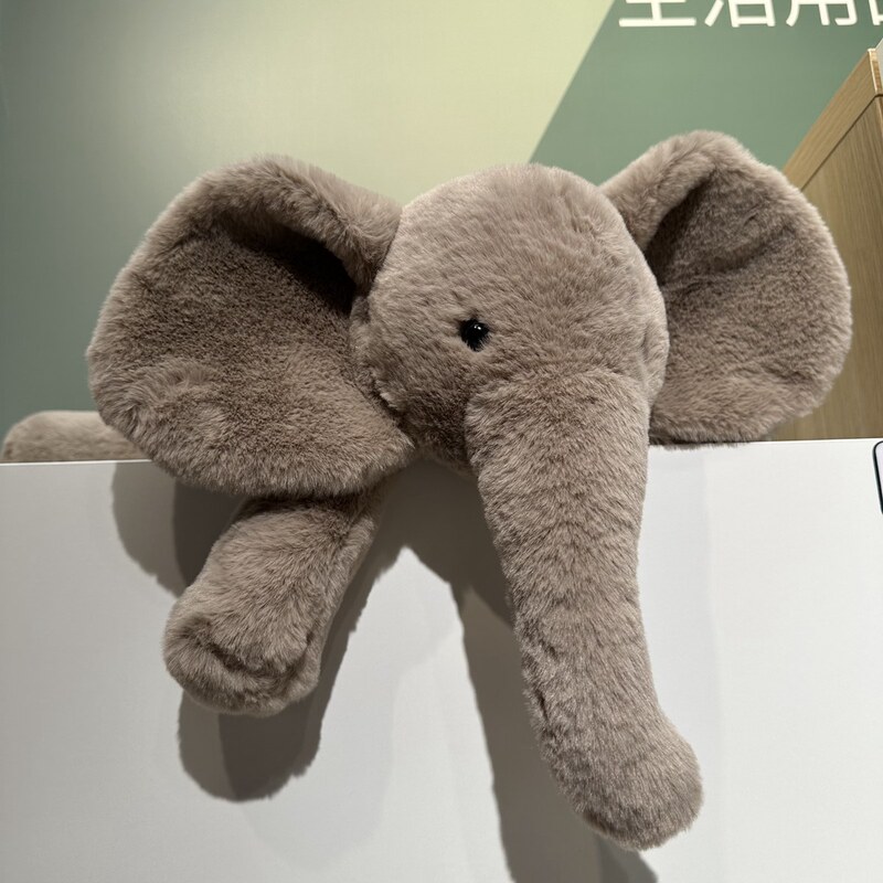 Jellyca Smagi Elephant Plush Pillow - Soft Baby Elephant Stuffed Toy for Children Jellyca Smagi Elephant Plush Pillow - Soft Baby Elephant Stuffed Toy for Children