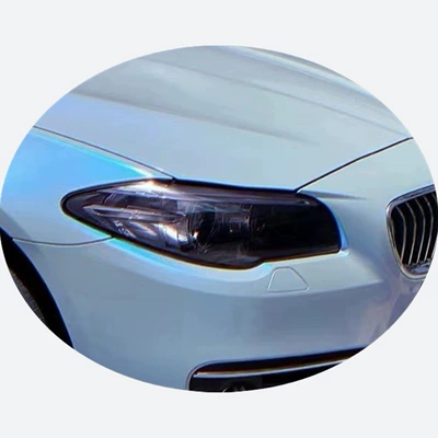 Car headlight protective film: Dark Black Rear Light Film Blackening - tpu-white-turns-black-03x-1m-transparent-at-night-imported-tpu-default-item