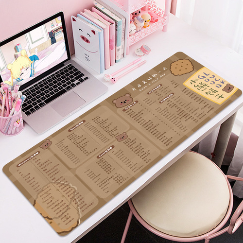 Office shortcut keys collection mouse pad extra large computer notebook girls study large keyboard pad desk pad