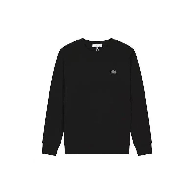 Cross-Border Style Fish Logo 2025 Men's Long-Sleeve Crewneck Sweatshirt Autumn and Winter Printed Casual Loose Base Shirt Top