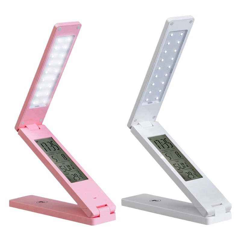 Almacenamiento plegable recargable UV fototerapia lámpara protección para los ojos lámpara de escritorio LED Oficina estudio regalo lámpara de escritorio lámpara de uñas al por mayor