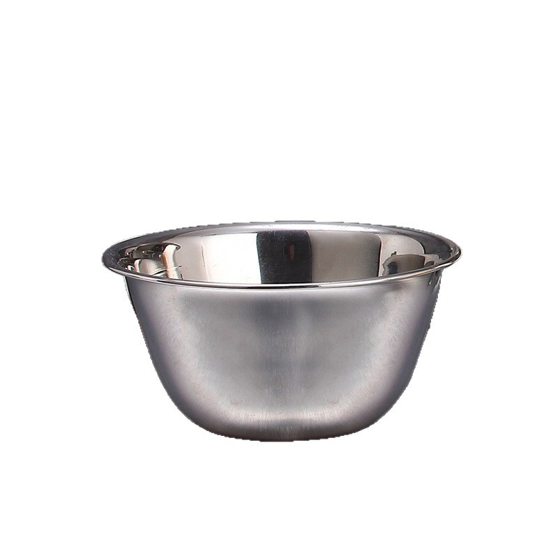 Tazón de Mezcla de Acero Inoxidable 08 No Magnético para Repostería y Cocina