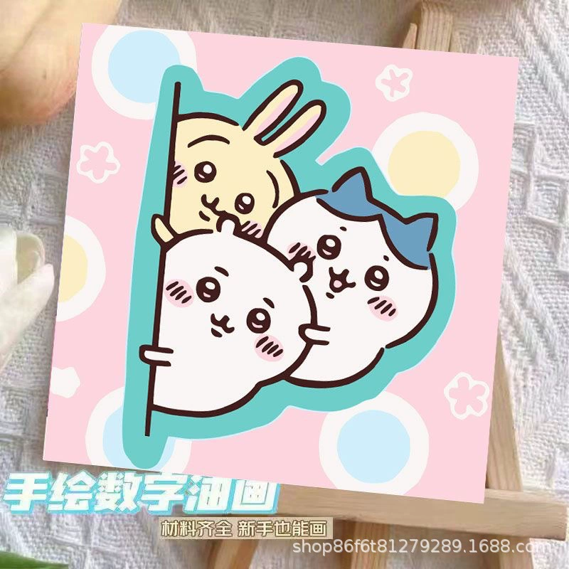 Цифровая мультяшная игрушка, украшения, ручная работа, оптовая продажа, граффити