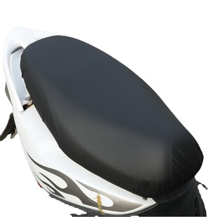 Electric Motorcycle Cushion Cover Thickened Sunscreen Waterproof Four Seasons Universal Battery Car Scooter Stretch Leather Seat Cover
