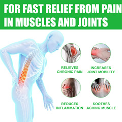 EELHOE Body Care Massage Cream Relieves Pain in Joints, Knees, and Muscles, Promotes Blood Circulation, External Use Massage Cream