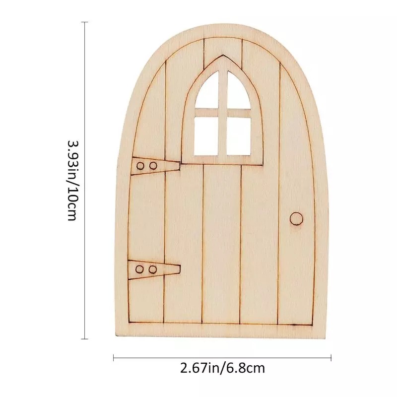 Wooden Fariy Door2mm木头质小精灵之门创意摆件装饰ebay外贸新款详情7