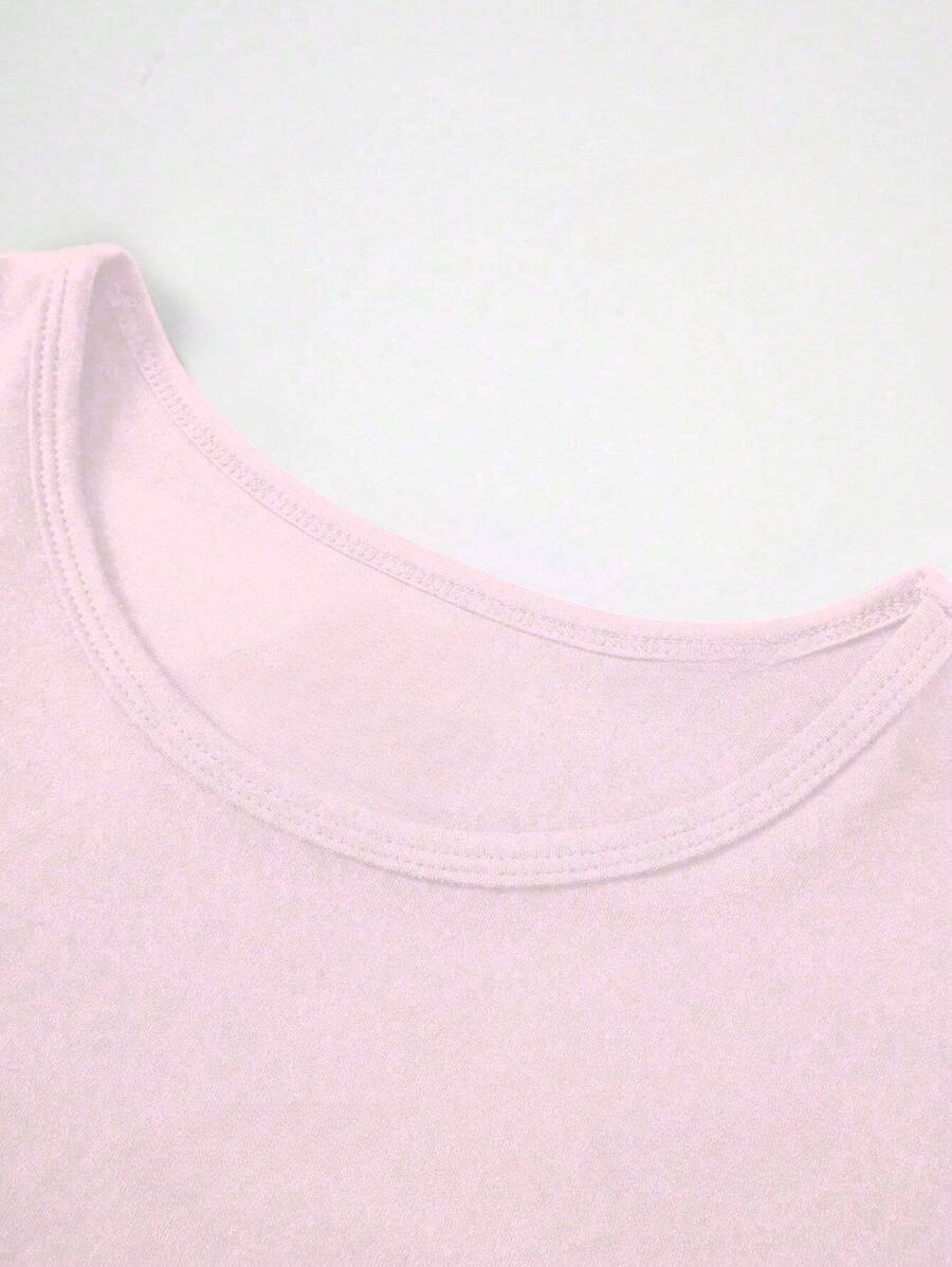 2024 Hot-Selling European And American Style Slim Fit Round Neck Short Sleeve T-Shirt Cross-Border Trade_ecoleips.com