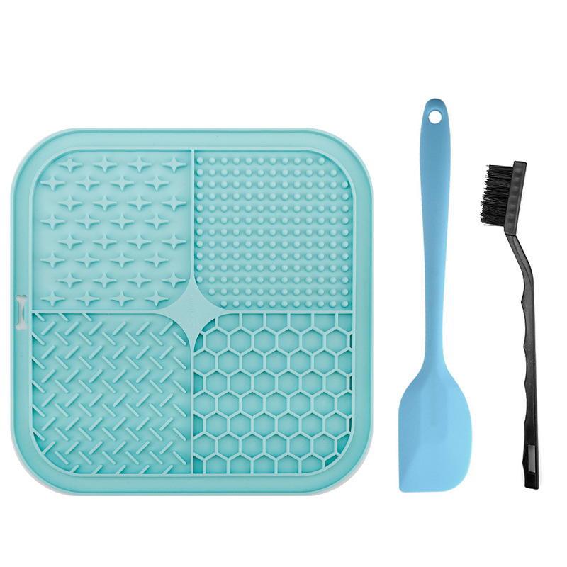 Pad de alimentación para mascotas, cocina para gatos y perros, almohadilla de alimentación lenta, ventosa para perros, almohadilla de alimentación lenta, perros