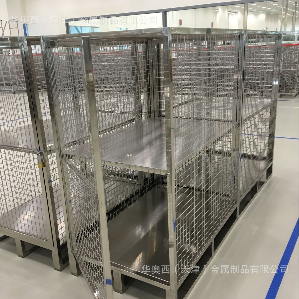 天津不锈钢仓储笼加工制造厂家-华奥西