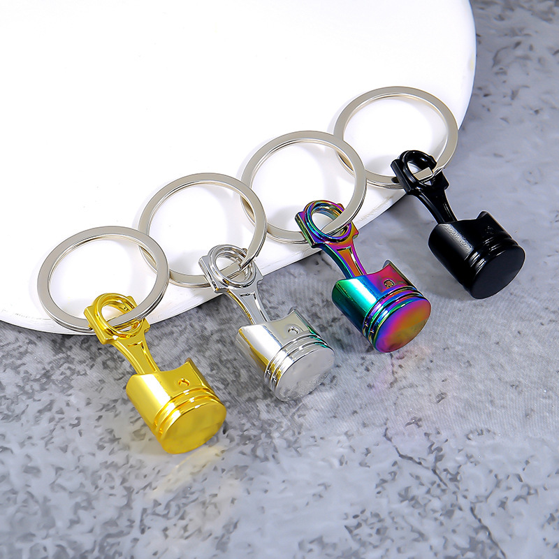 Creative Gift Car Modified Engine Piston Keychain Metal Mini Model Advertising Key Pendant Pendant Creative Gift Car Modified Engine Piston Keychain Metal Mini Model Advertising Key Pendant Pendant