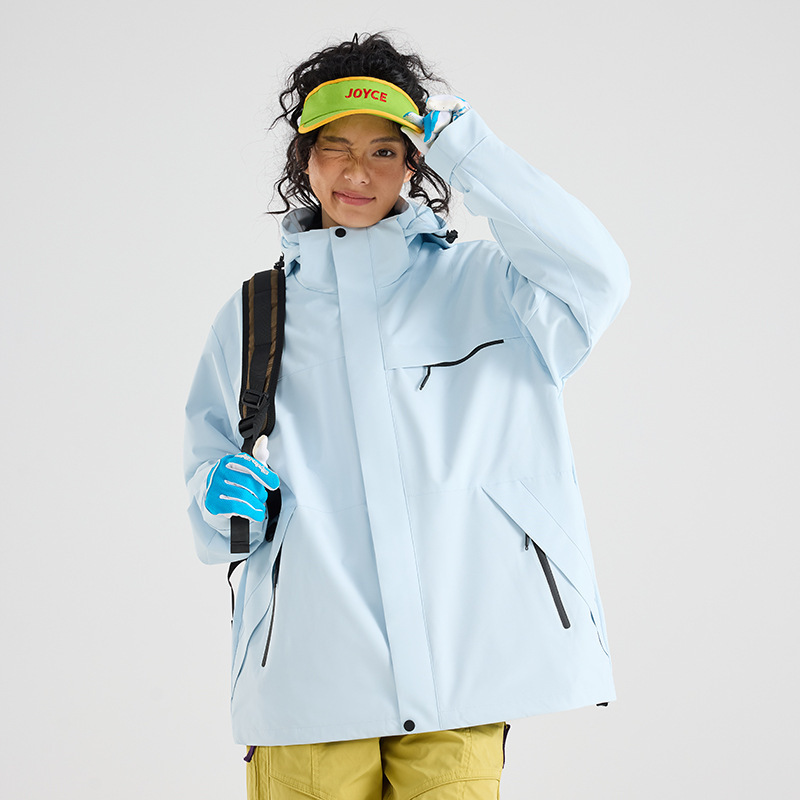 冲锋衣三合一男女款冬装两件套可拆卸防风防水保暖加厚滑雪羽绒服|undefined