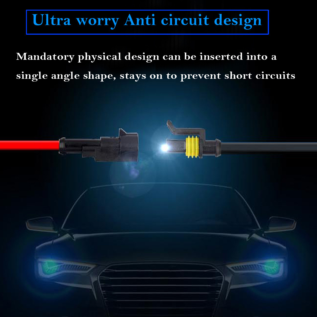 55W Hid Bulb Set Single Light H7 Dc250 6000K