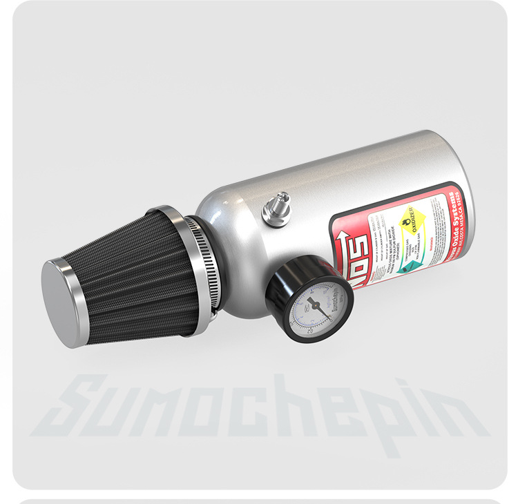 Suitable for Young Beast Cc110 Motorcycle Modified Nitrogen Acceleration Decorative Pot Qiaoge No. 9 Decorative Pot Vespa