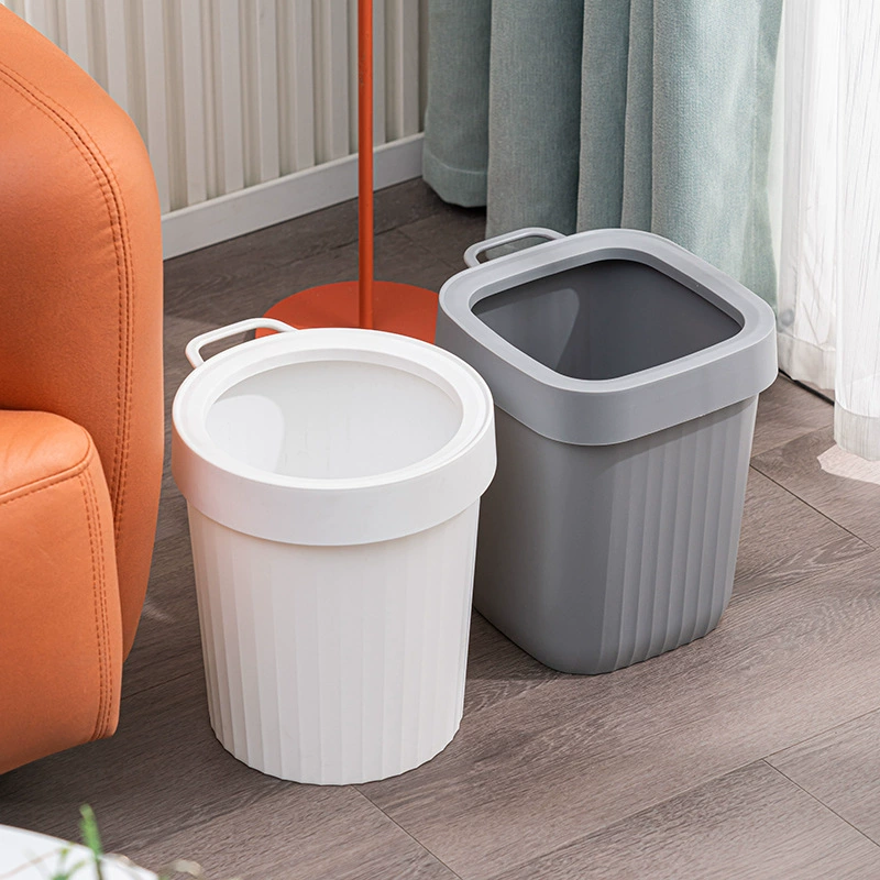 Japanese handheld plastic garbage can for living room