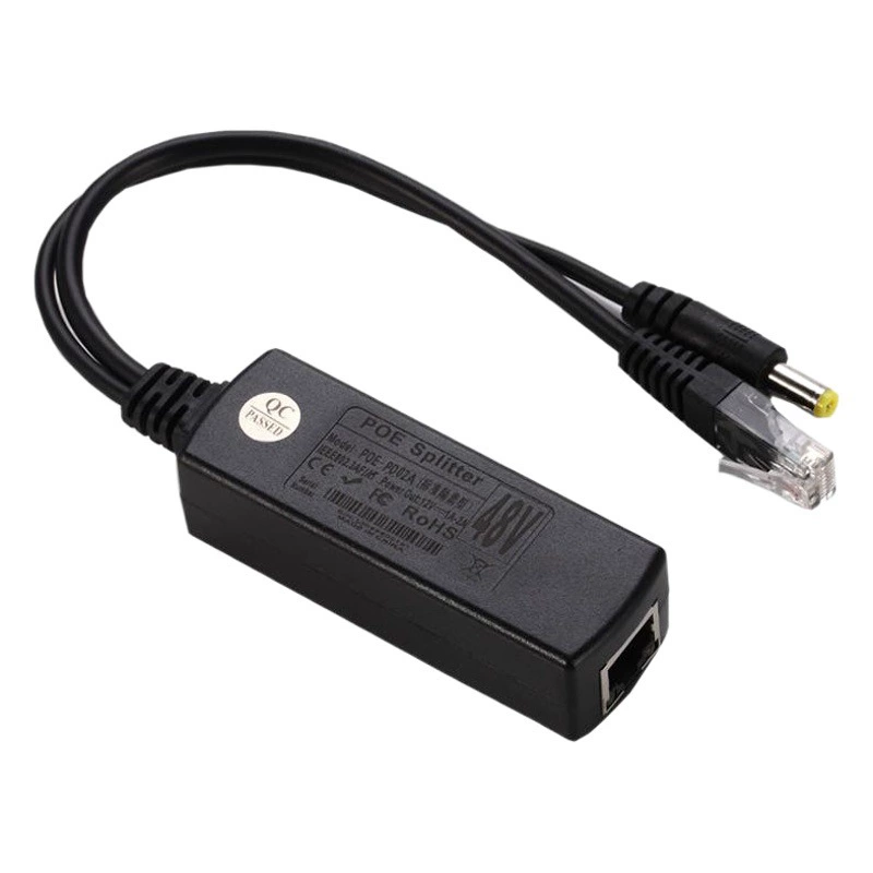 Изолированный POE Стандартный сепаратор POE от 48 В до 12 В модуль питания сетевой шнур питания для мониторинга 100 МБ