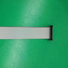 FC-24P双头线24pin针JTAG连接线 2.54mmAVR下载线 IDC灰排线250mm