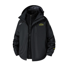 1898冲锋衣男可拆卸内胆户外保暖情侣款三合一两件套男女冲锋衣潮