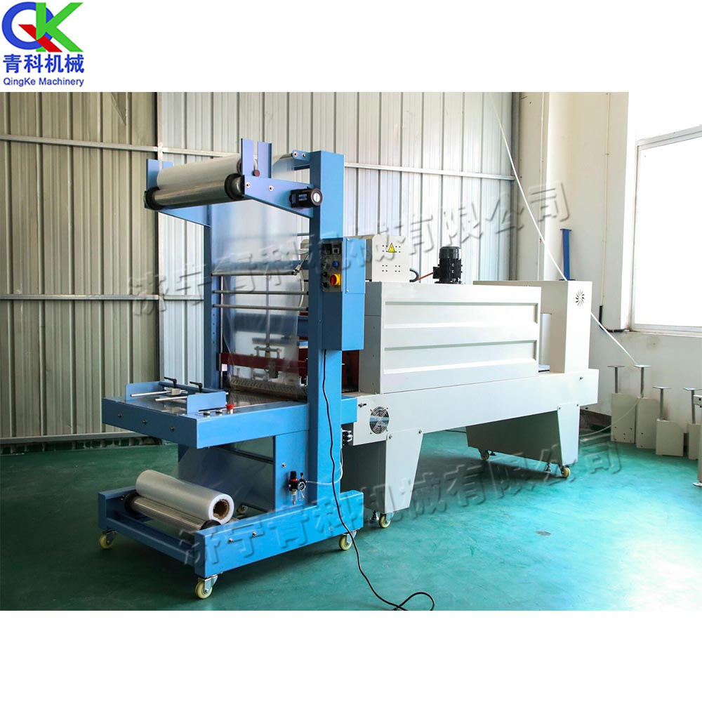 卧式袖口式套膜机 全自动PE膜包装机 小型纸箱饮料啤酒缠膜机