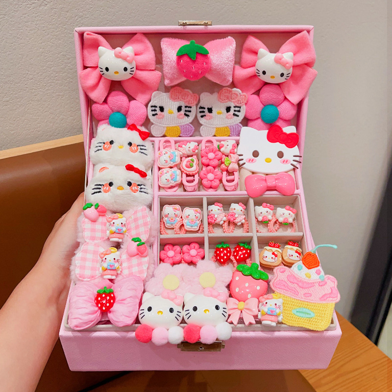 헬로키티 기프트박스 137종 세트 [핑크색 선물박스]