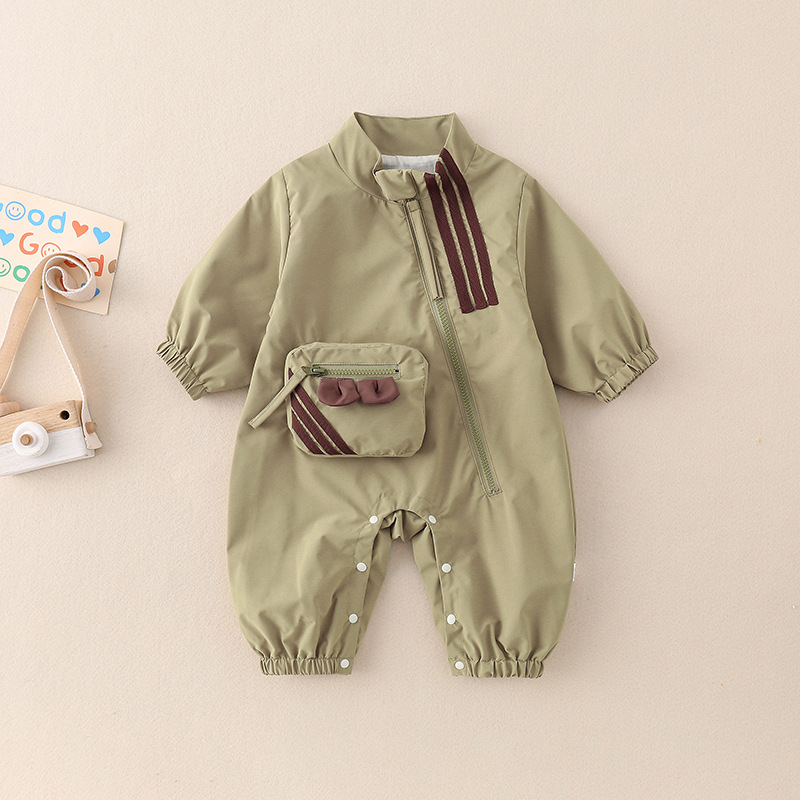 New Autumn Collection: Korean-style, Trendy Baby Jumpsuit & Outerwear—Adorably Cute Outfits for Newborns