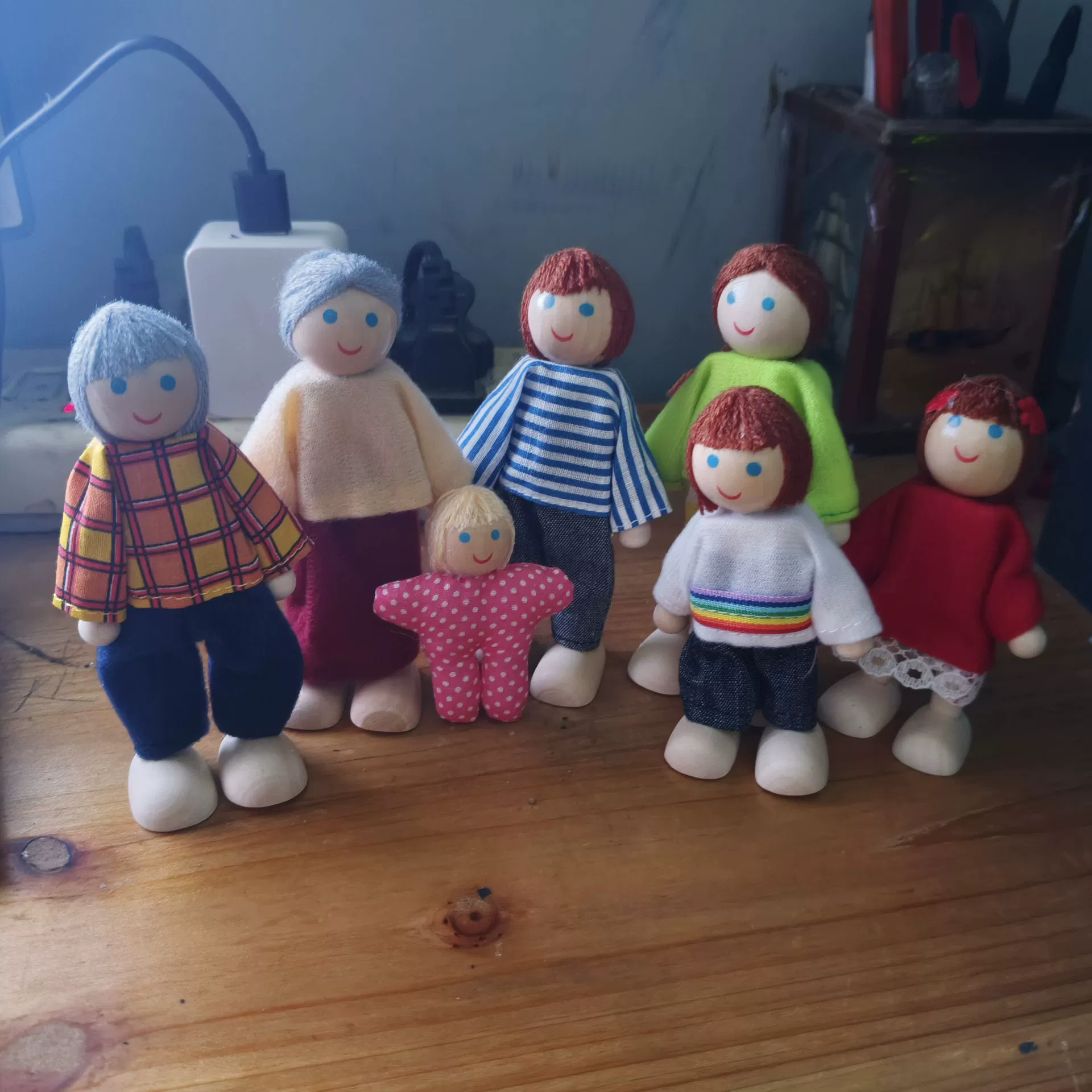 Деревянная марионетка, кукла, подвижная минифигура, японский и корейский стиль