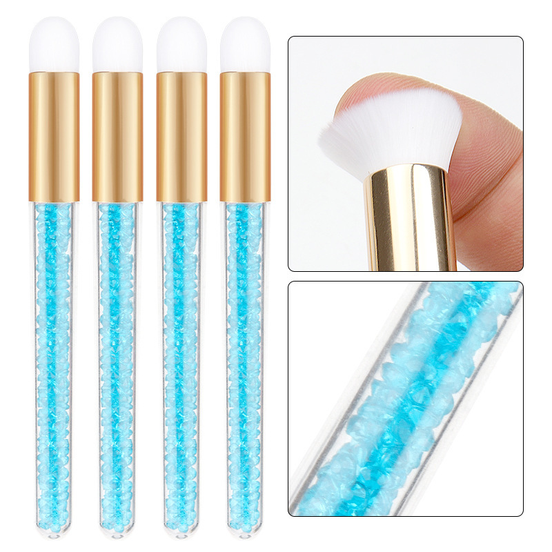 Cepillo de mousse de pestañas transfronterizo cepillo de labios multifuncional cepillo de lápiz labial limpieza nariz sombra cepillo de maquillaje belleza herramientas de belleza