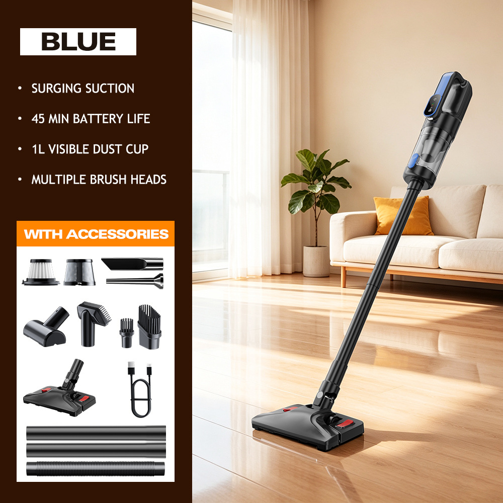 Amazon car vacuum cleaner with super powerful suction, suitable for car and home use, handheld, small, wireless in-car vacuum cleaner