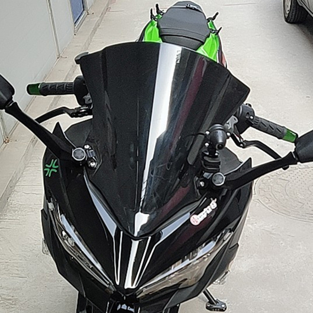 Applicable to Kawasaki NINJA400 2018-2020 motorcycle windshield deflector modified front windshield