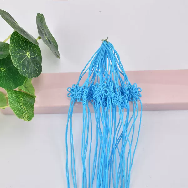 Lake blue A line square flower 20 pieces