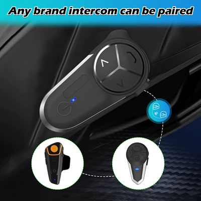 for 3 to 10 People – Motorcycle Helmet Headset
