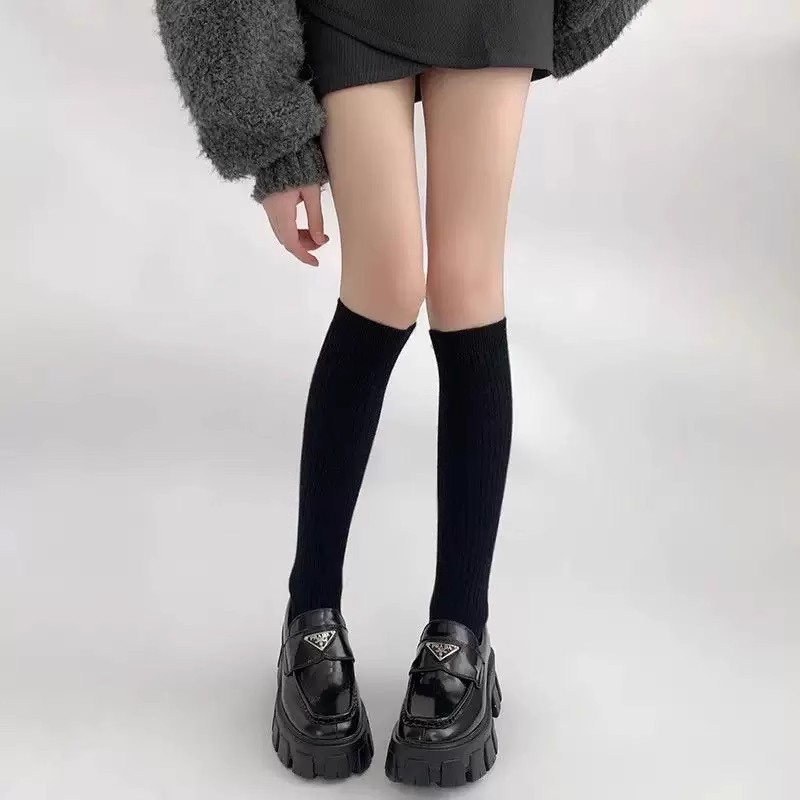 Calcetines de pierna para mujeres verano transpirable vertical delgada medias de medias de medias largas