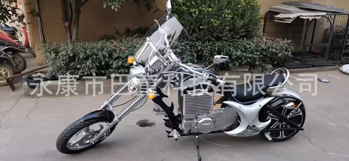 Brand New American Motorcycle, Harley Prince, Single-Cylinder Fuel Engine, Adult Motorcycle, Retro Motorcycle