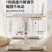 可升降倾斜床上小桌子宿舍学生折叠家用卧室飘窗懒人笔记本电脑桌