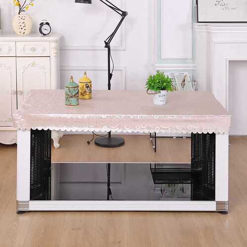 Oven stove table cover waterproof leather cover electric oven tablecloth electric stove cover rectangular electric heating table coffee table table cover