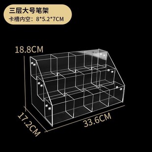 card book collection book shelf for putting cards display rack storage box card box acrylic card display rack