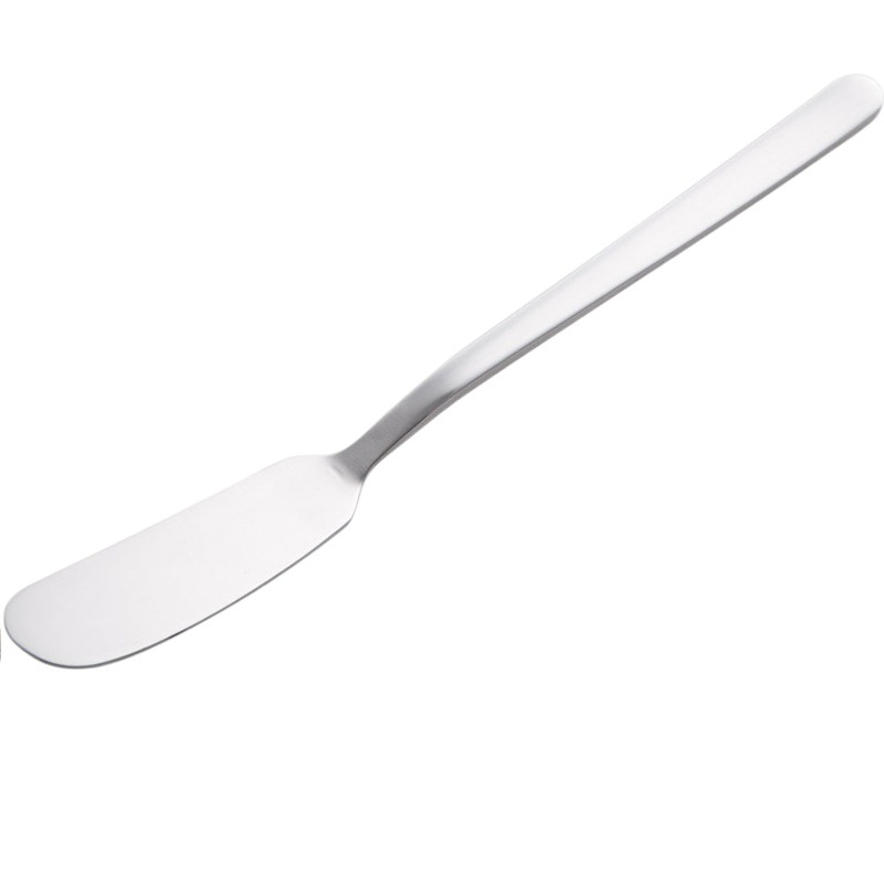 Cuchillo para mantequilla de acero inoxidable 304, cuchillo para queso, cuchillo para mantequilla, espátula para untar crema y pan, cuchillo para mermelada, directamente de fábrica.