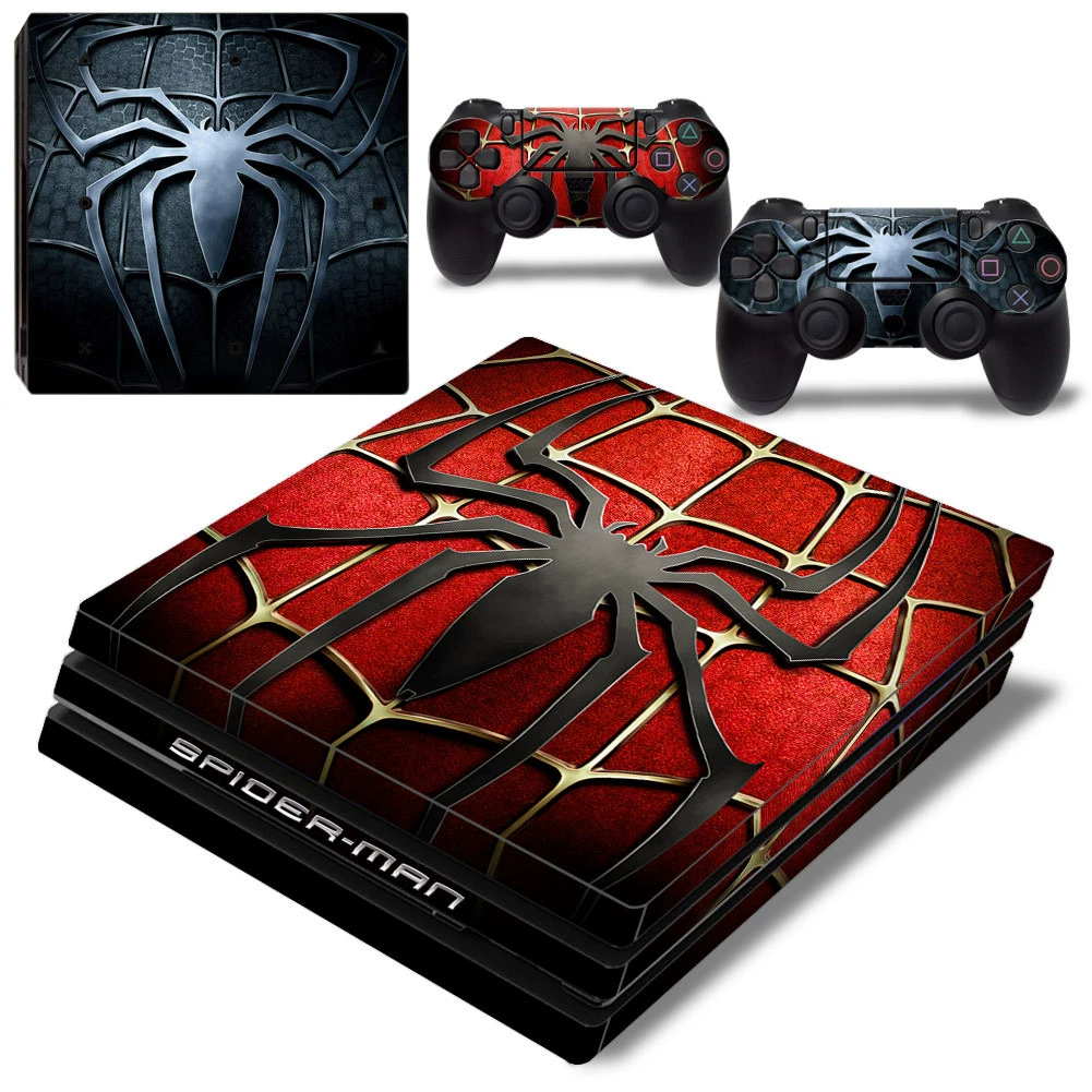 Консоль игр полнотелый корпус, наклейка, Marvel, не оставляет клей