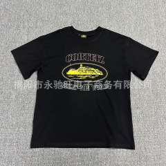 悪魔の島のシリーズの図案のtシャツの越境のメーカーの直接販売の外国貿易の爆発の半袖のアルファベットのプリントの丸首の半袖のtシャツ