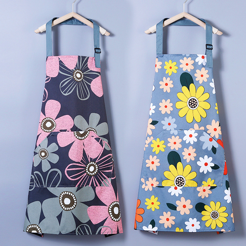 2026 New Style Apron for Home Kitchen Use, Fashionable Waterproof and Oil-Proof Workwear for Women, Trendy Nordic Style Smock