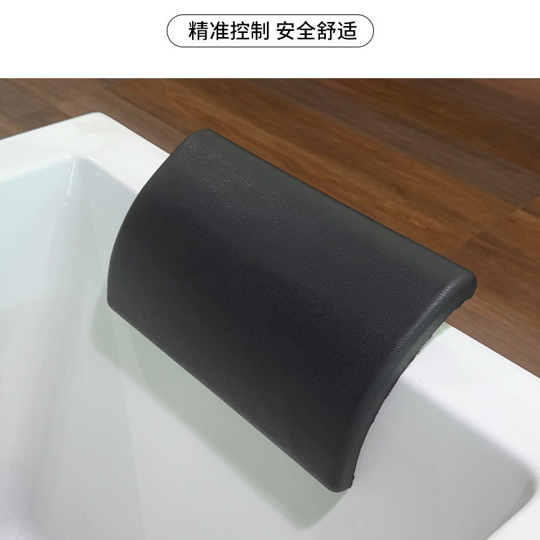 工厂定制浴缸专用泡澡浴枕家用颈部按摩缸靠枕吸盘直边缸通用配件