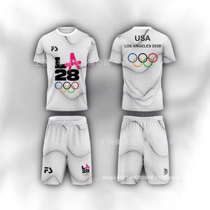 Aliexpress Cross-Border Summer Hot-Selling New Ufc Series Wrestling Sports Short-Sleeved T-Shirt Set Wholesale in Stock