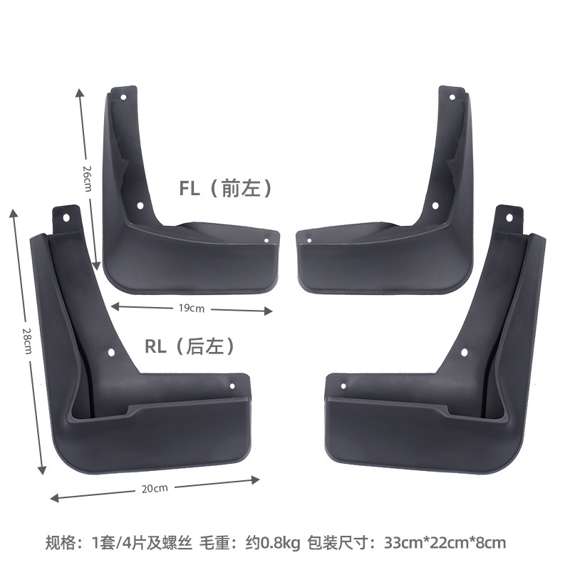 Suitable for 13-16 Volkswagen Golf 7RLine Golf7rline foreign trade cross-border car fender accessories