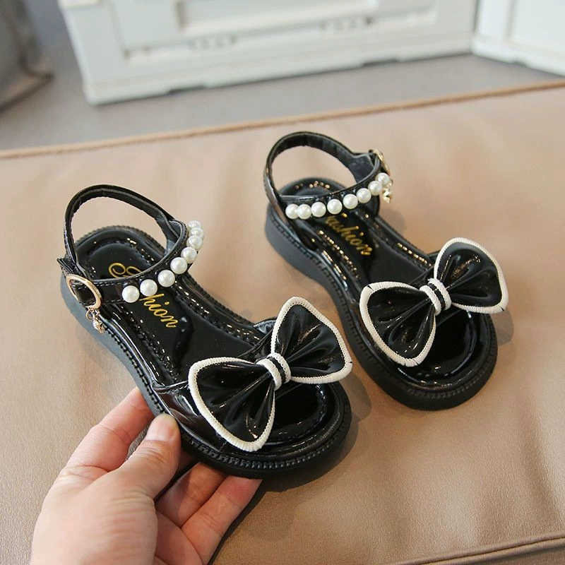 Summer sandals, shoes for princess, children's beach beach footwear, 2023 collection, western style, for teenagers