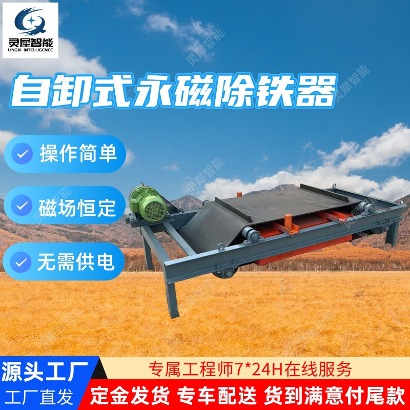 永磁除铁器现货速发 抗腐永磁除铁器 RCYD(C)-6自卸式永磁除铁器