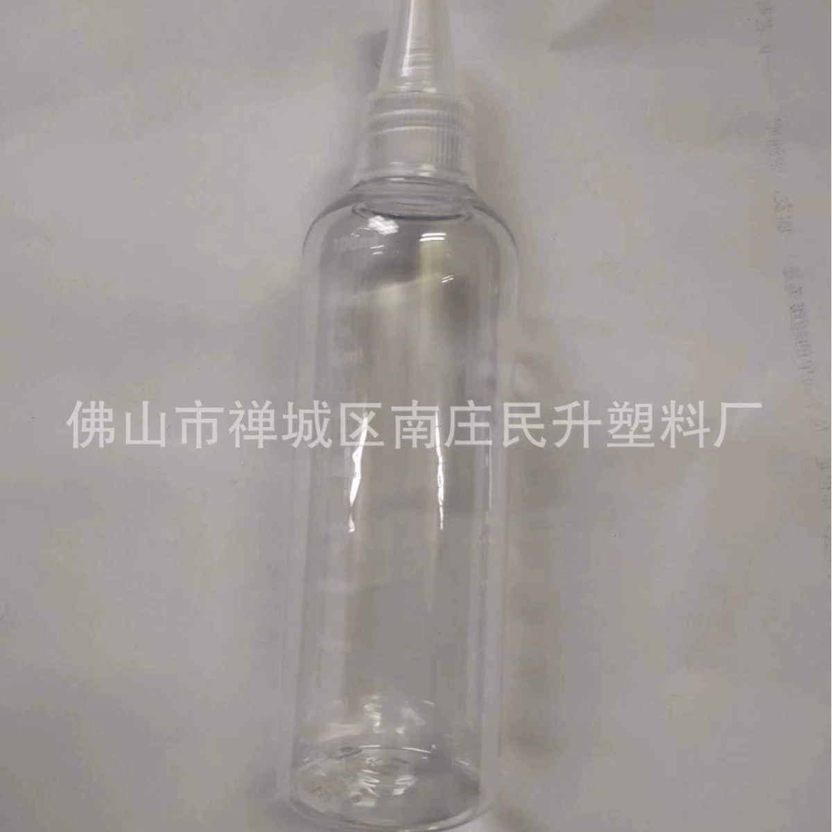 Оптовая продажа, 100 мл бутылка с заостренным носиком, прозрачная бутылка для выдавливания, пластиковая бутылка, ПЭТ-бутылка для дозирования, бутылка для краски, дозирующая бутылка для хранения.