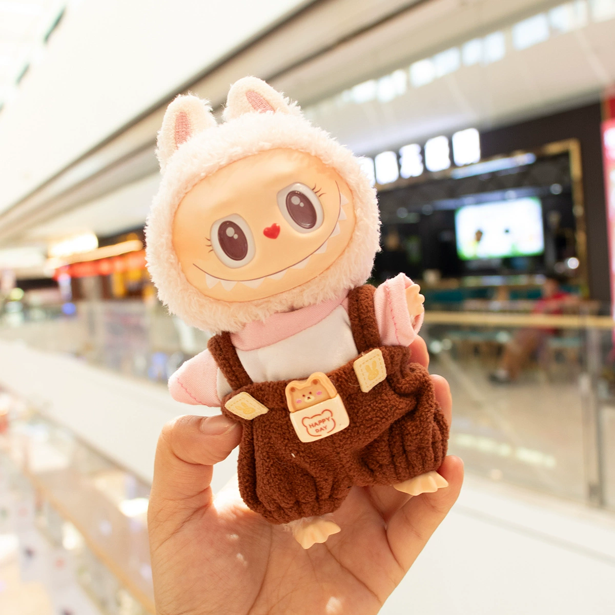 Кукла одежда только] DIMOO WORLD Blind Box Plush Pendant Clothes Doll Clothes Bunny Bunny Pants Set